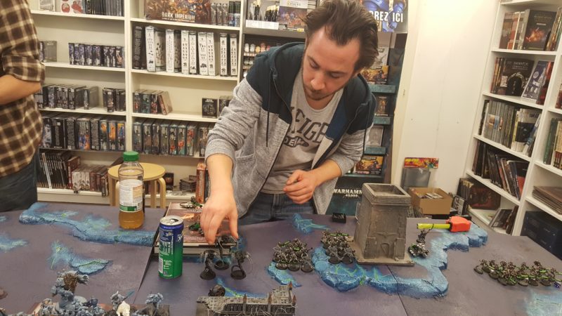 Photos d’un tournoi 40k improvisé