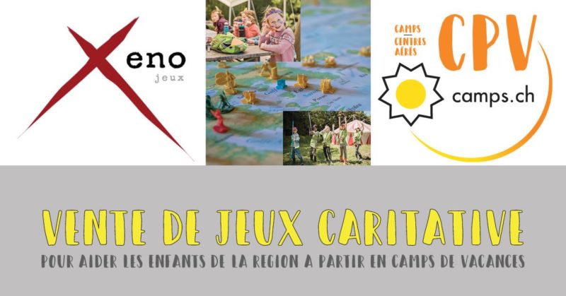 Vente de charité – avec le CPV