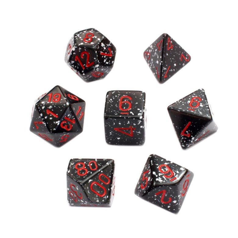 Dés en boite Speckled Space