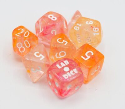 Dés en boite Nebula Supernova w/white