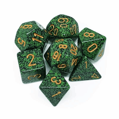Dés en boite Speckled Golden Recon