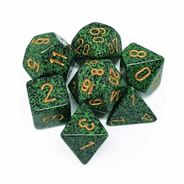 Dés en boite Speckled Golden Recon