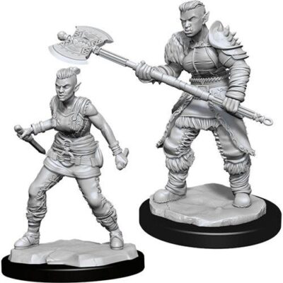 D&D Nolzur's Marvelous Miniatures - Orc Barbarian