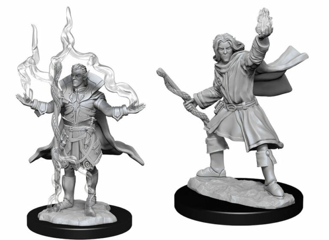 Pathfinder Deep Cuts - Male Elf Sorcerer