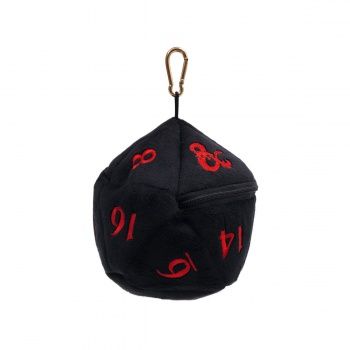 Bourse à dés Peluche D20 D&D