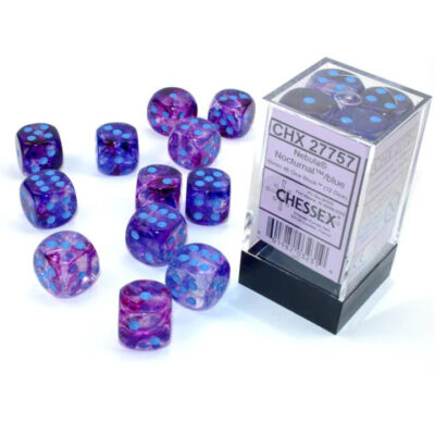 Boite de 12d6 Nebula Nocturnal w/blue