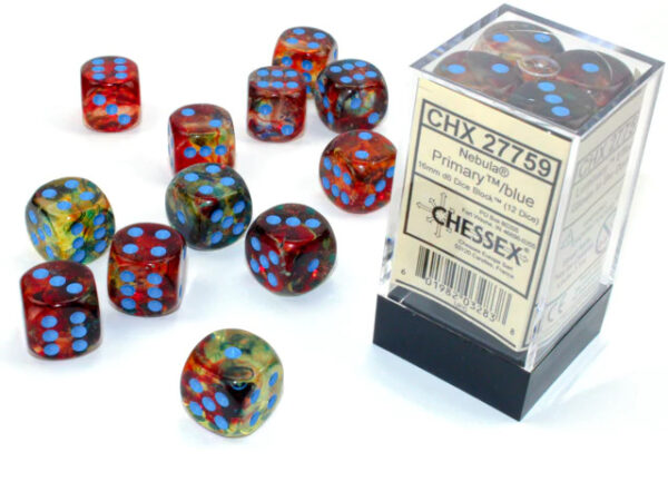 Boite de 12d6 Nebula Primary w/blue