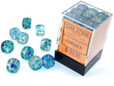 Boite de 36d6 Nebula Oceanic w/gold