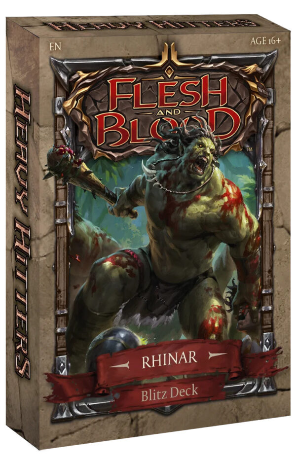 Flesh & Blood Heavy Hitters Blitz Deck Rhinar