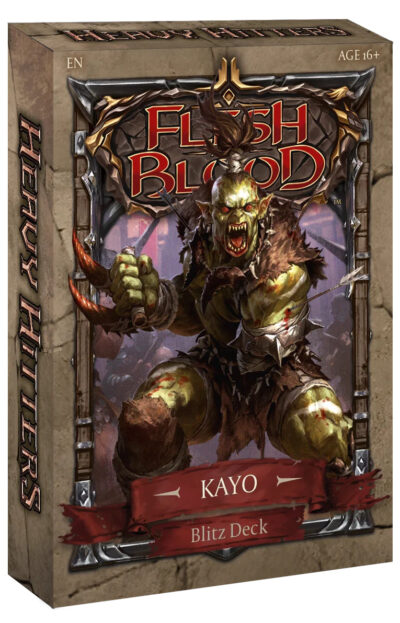 Flesh & Blood Heavy Hitters Blitz Deck Kayo