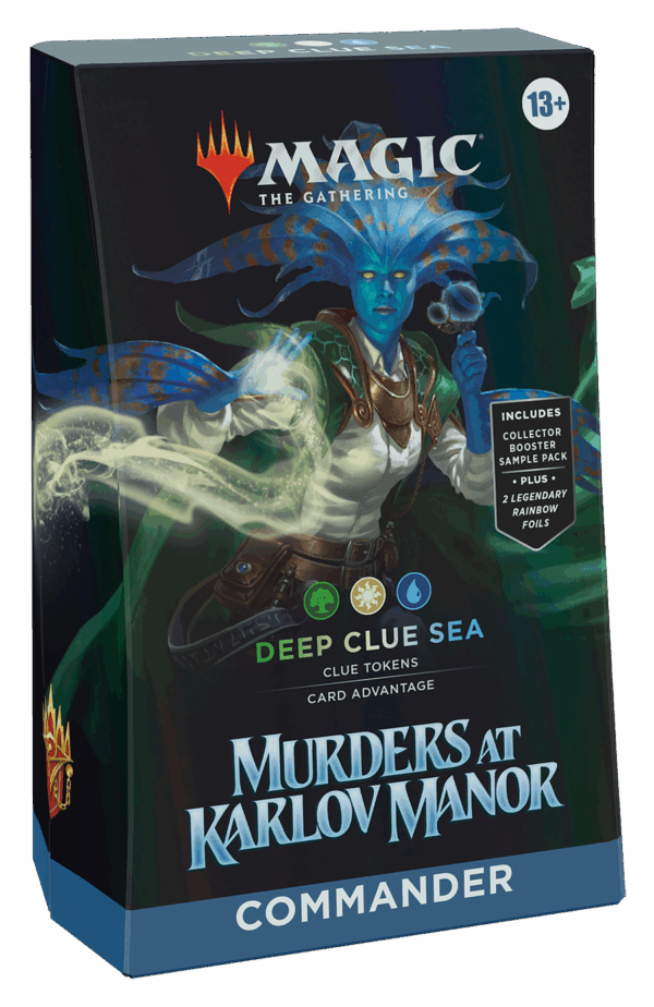 Magic Murders at Karlov Manor Commander Deck Deep Clue Sea
