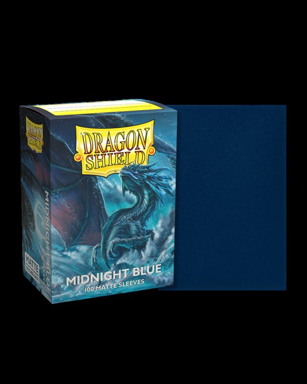 Sleeves Dragon Shield (100) - Midnight Blue Matte