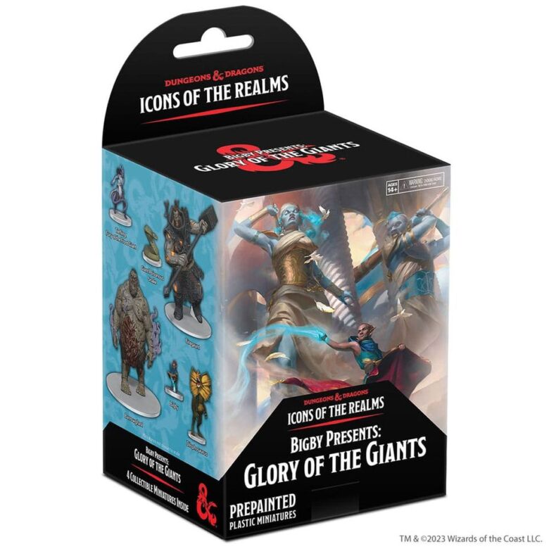 D&D Icons of the Realms : Bigby Presents Glory of the Giants Booster