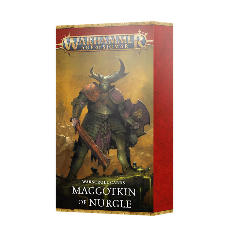 Warscroll Cards Maggotkin of Nurgle