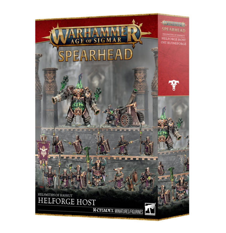 Helsmiths of Hashut Helforge Host Spearhead