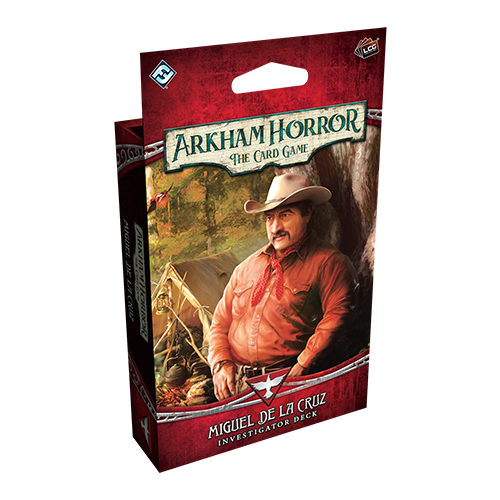 Arkham Horror LCG Investigator Deck Miguel de la Cruz
