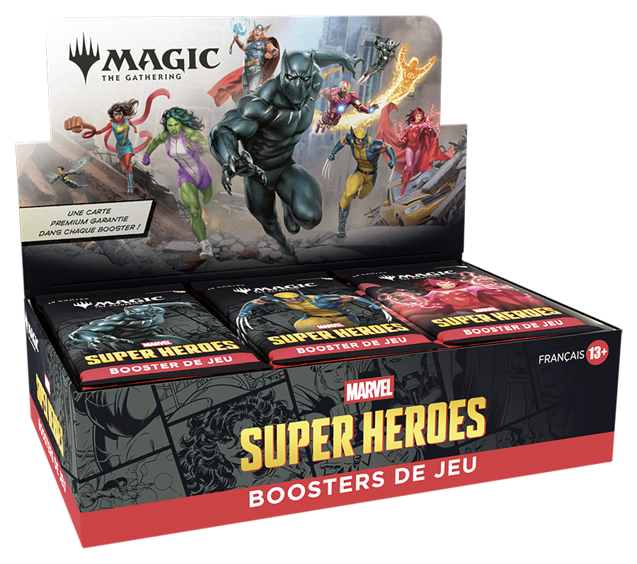 Magic Marvel Super Heroes Boite de Boosters